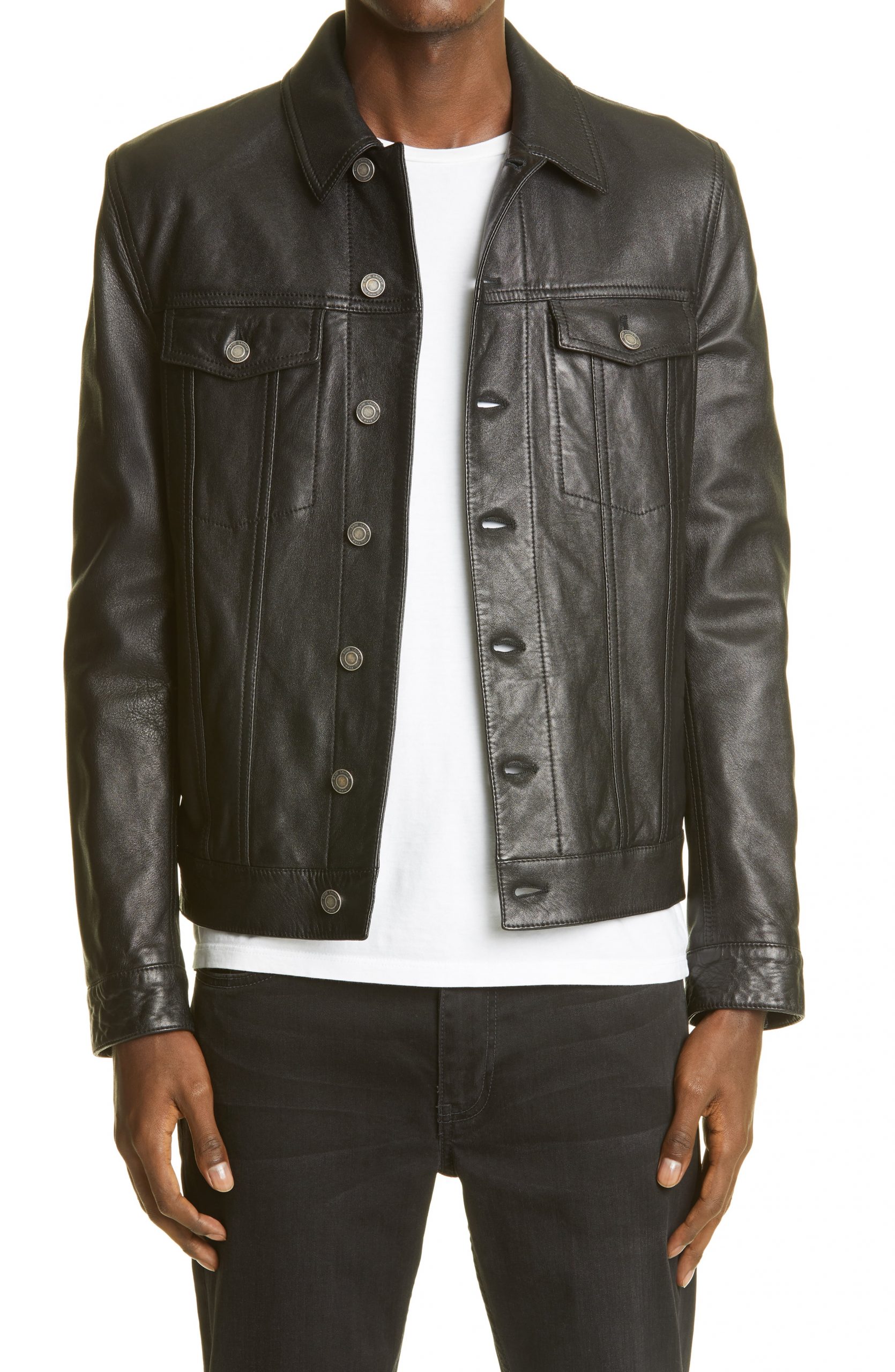 Saint Laurent Leather Jacket Outlet Website, Save 40% | jlcatj.gob.mx