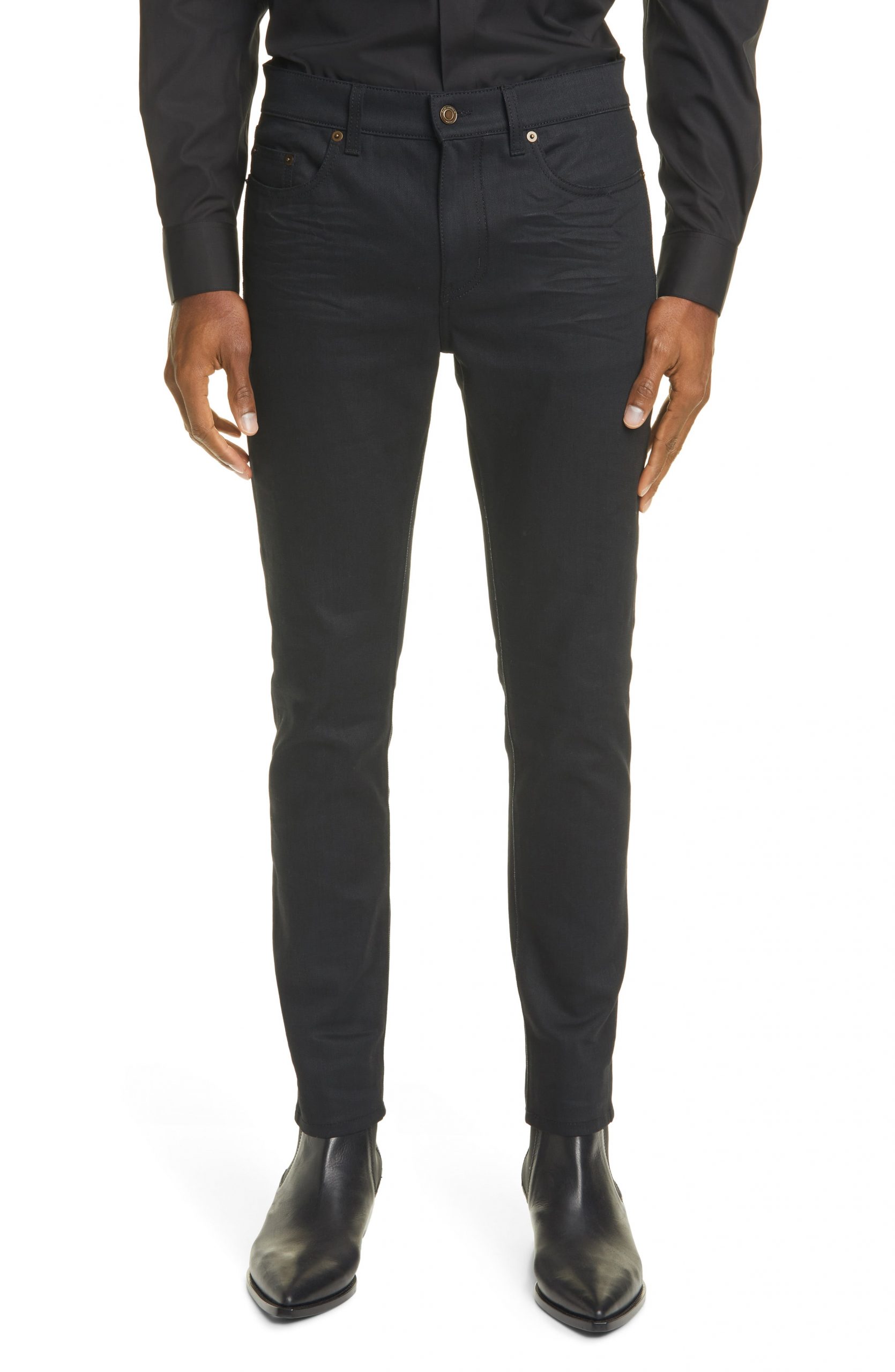 Men's Saint Laurent Skinny Fit Jeans 