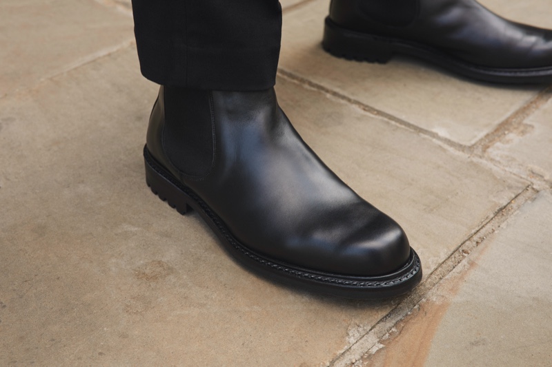 Outfitting men head to toe, Mr Porter delivers classic style with a pair of leather boots, as part of its Mr P. collection.