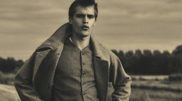 Parker Channels Retro Charm for Vogue Hommes Paris