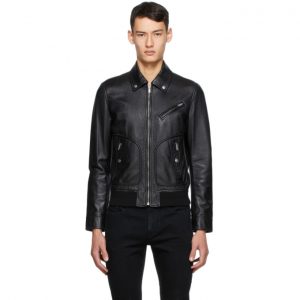 Saint Laurent Black Leather Jacket Saint Laurent Black Leather Jacket