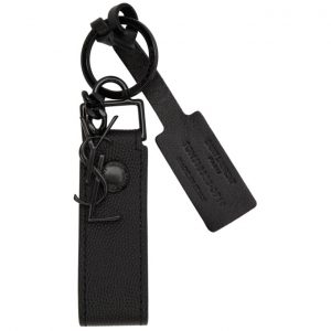 Saint Laurent Black Monogramme Keychain Saint Laurent Black Monogramme Keychain