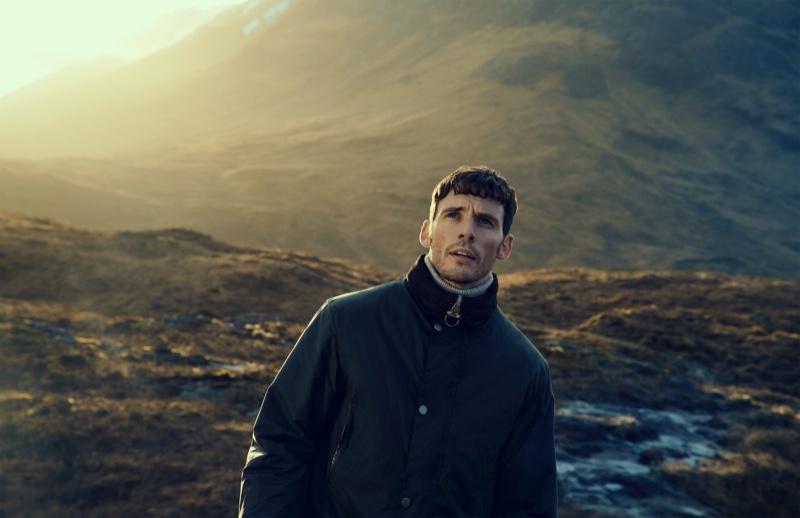 Sam Claflin Barbour Gold Standard Fall Winter 2020 Campaign 005