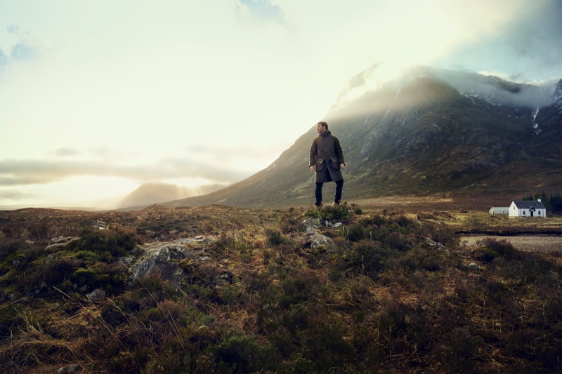 Sam Claflin Barbour Gold Standard Fall Winter 2020 Campaign 009