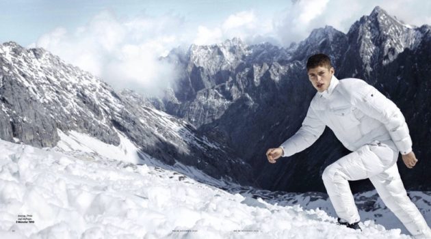 Valentin Tackles Alpine Style for GQ Germany Valentin Tackles Alpine Style for GQ Germany