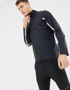 ASOS 4505 jacket with reflective taping-Gray ASOS 4505 jacket with reflective taping-Gray