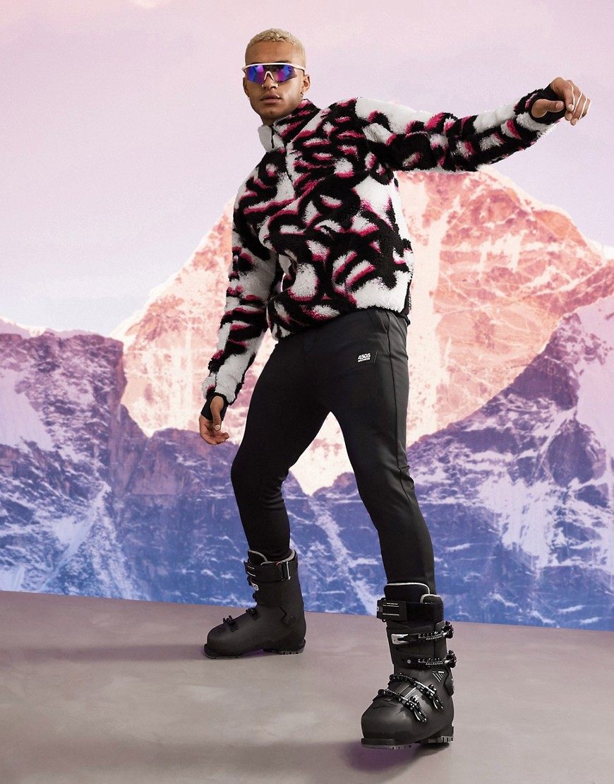 slim fit ski suit