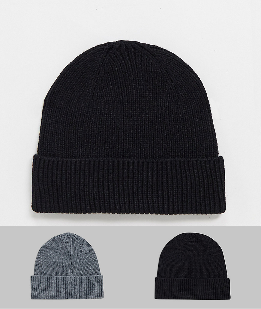 black beanie fisherman