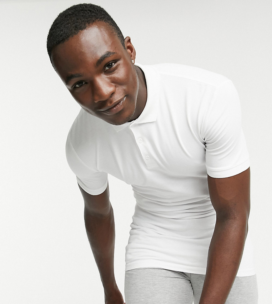 muscle cut polo shirts