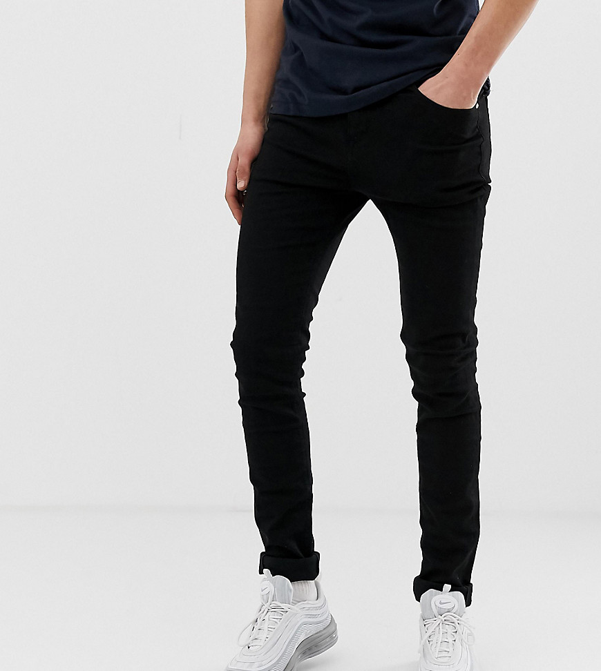 black super skinny jeans
