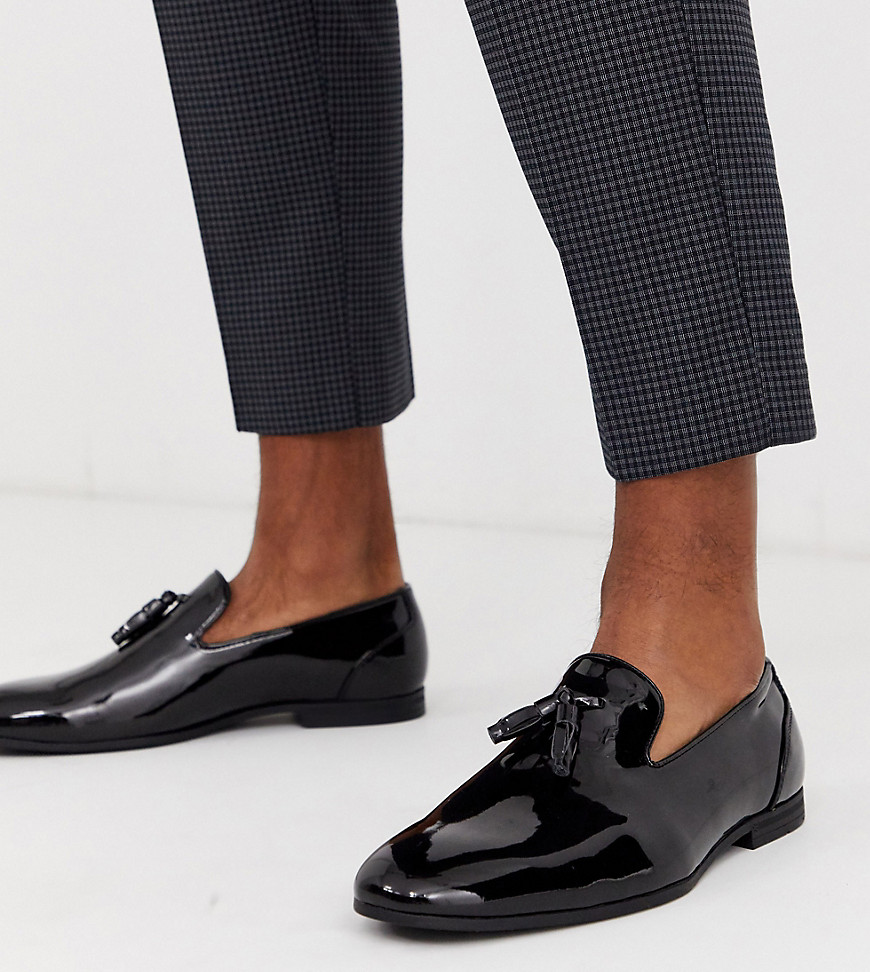 asos patent loafers