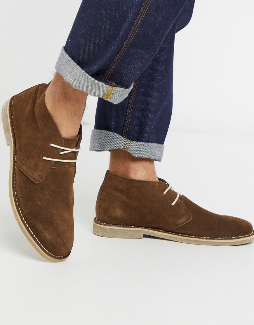 asos design chukka boots