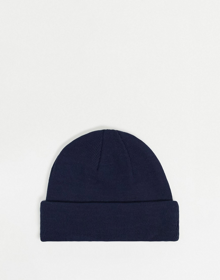 navy fisherman beanie