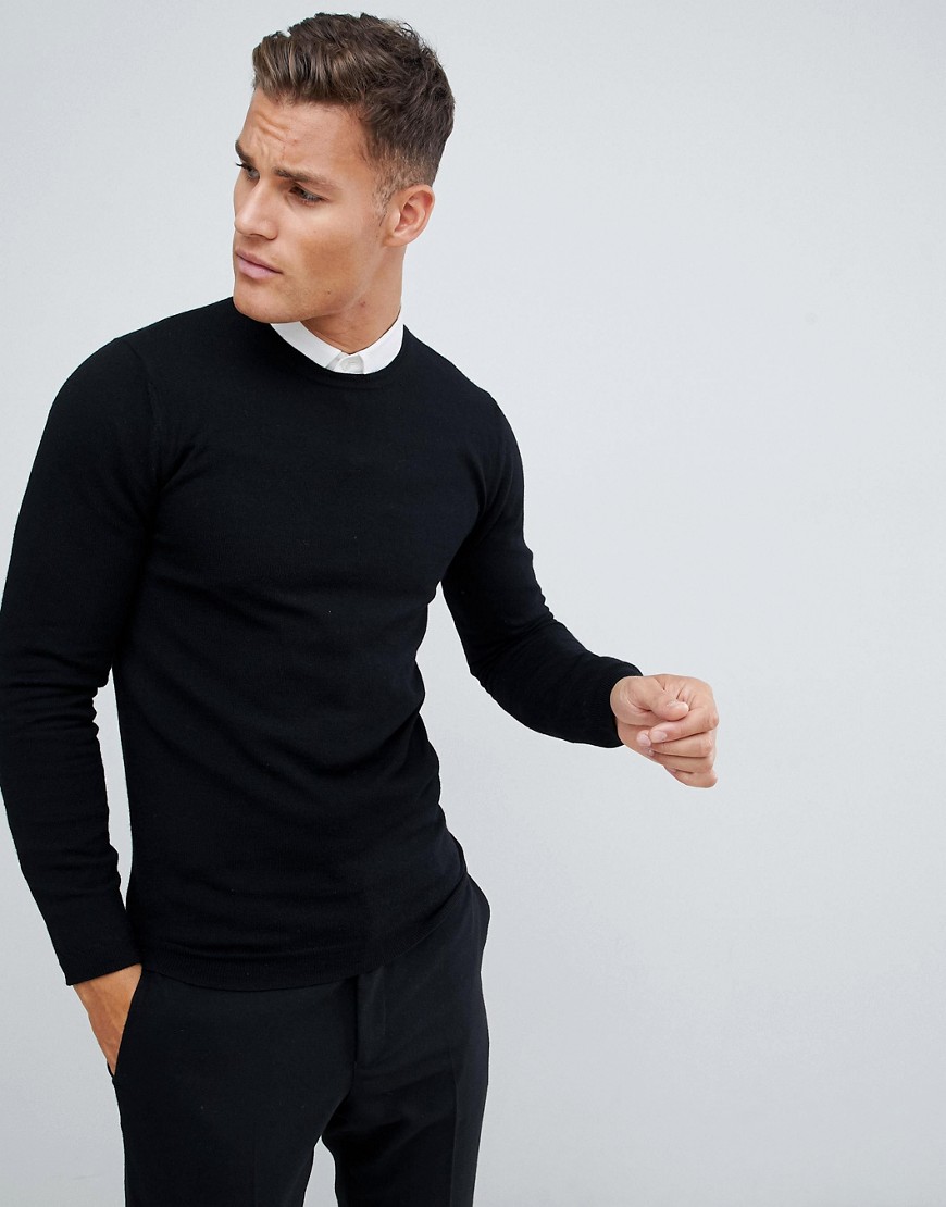muscle fit sweater