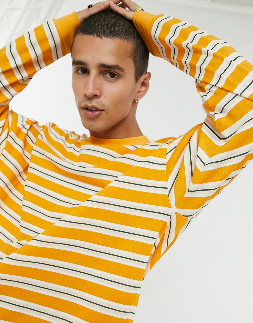 yellow oversized top