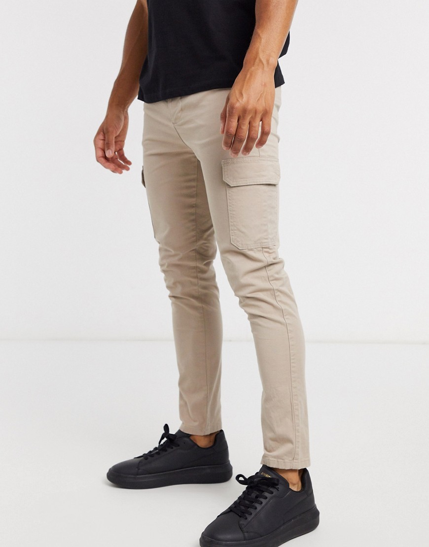 asos skinny cargo pants