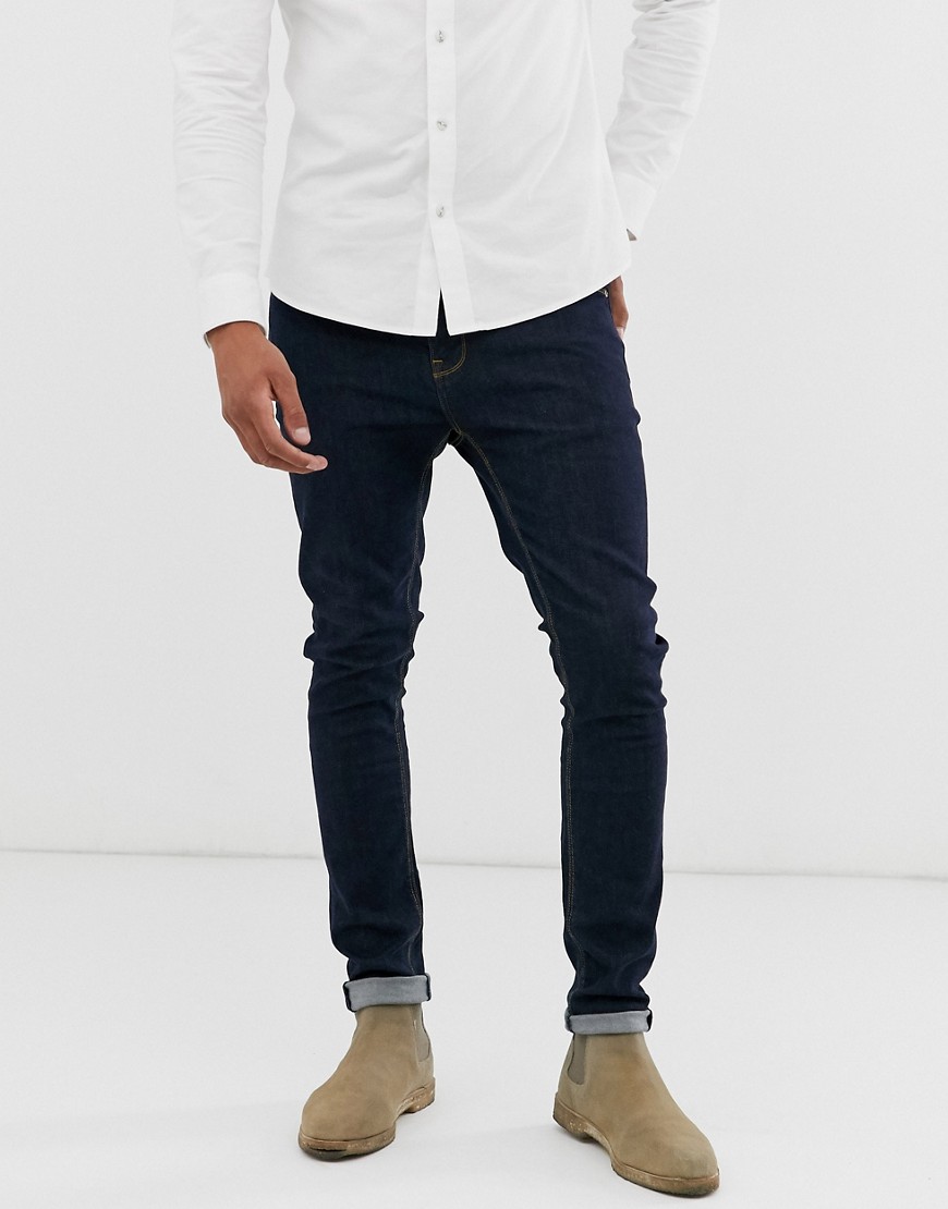 indigo skinny jeans