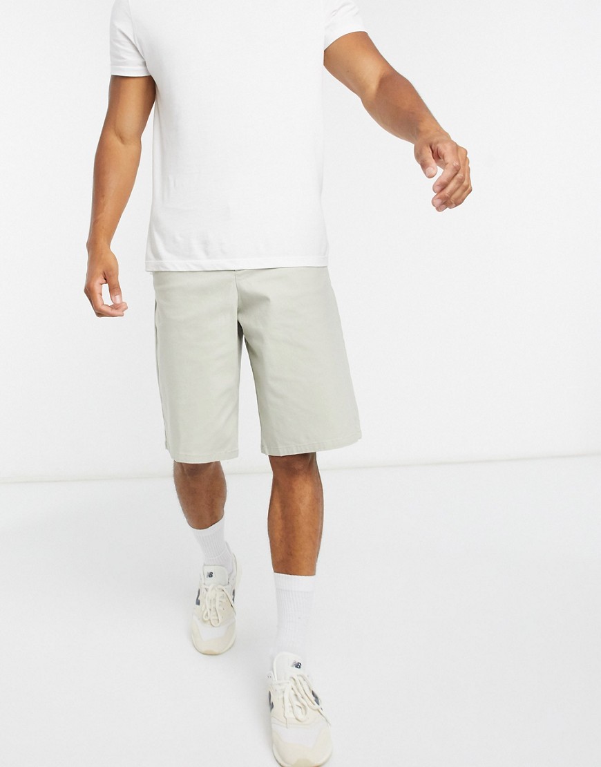 beige chino shorts