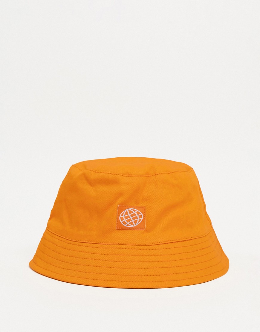 ASOS Day Social bucket hat in bright orange | The Fashionisto