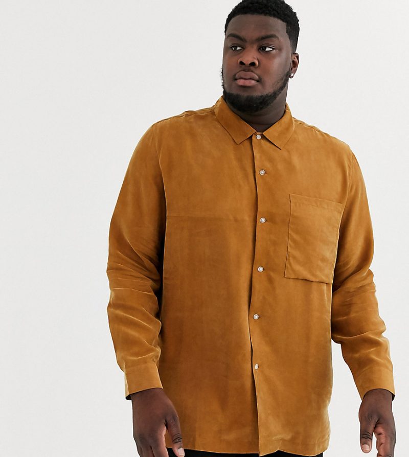 camel brown shirt