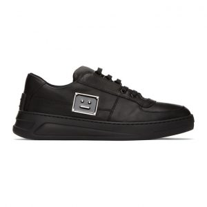 Acne Studios Black Perey Lace Up Sneakers Acne Studios Black Perey Lace Up Sneakers