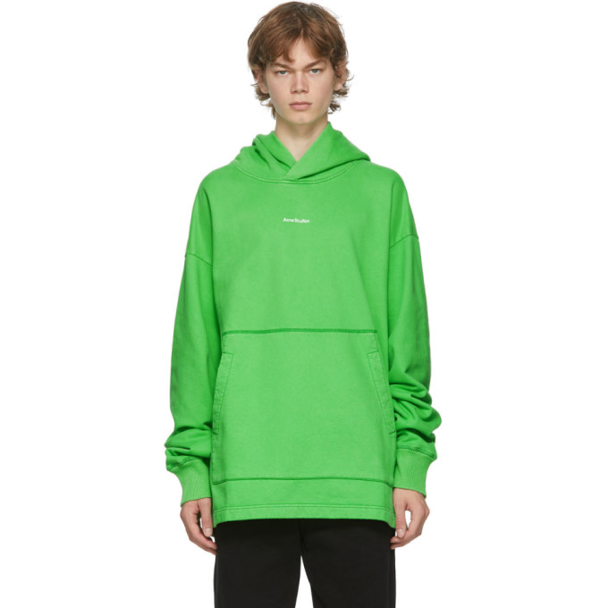 acne studios logo hoodie