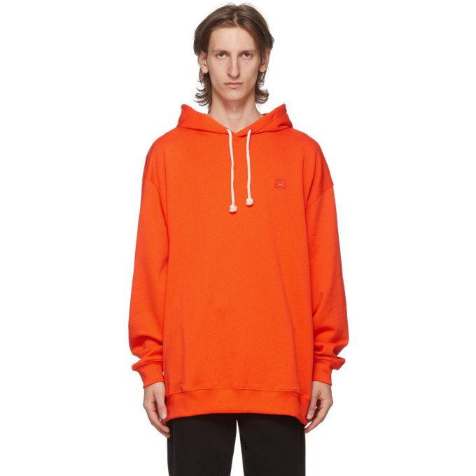 Download Acne Studios Orange Patch Hoodie | The Fashionisto