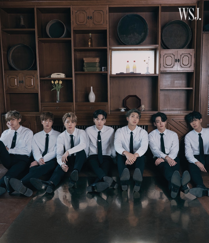 Donning shirts and ties, BTS star in a new photoshoot for WSJ. magazine. » BTS Covers WSJ. Magazine Innovators Issue Donning shirts and ties, BTS star in a new photoshoot for WSJ. magazine.