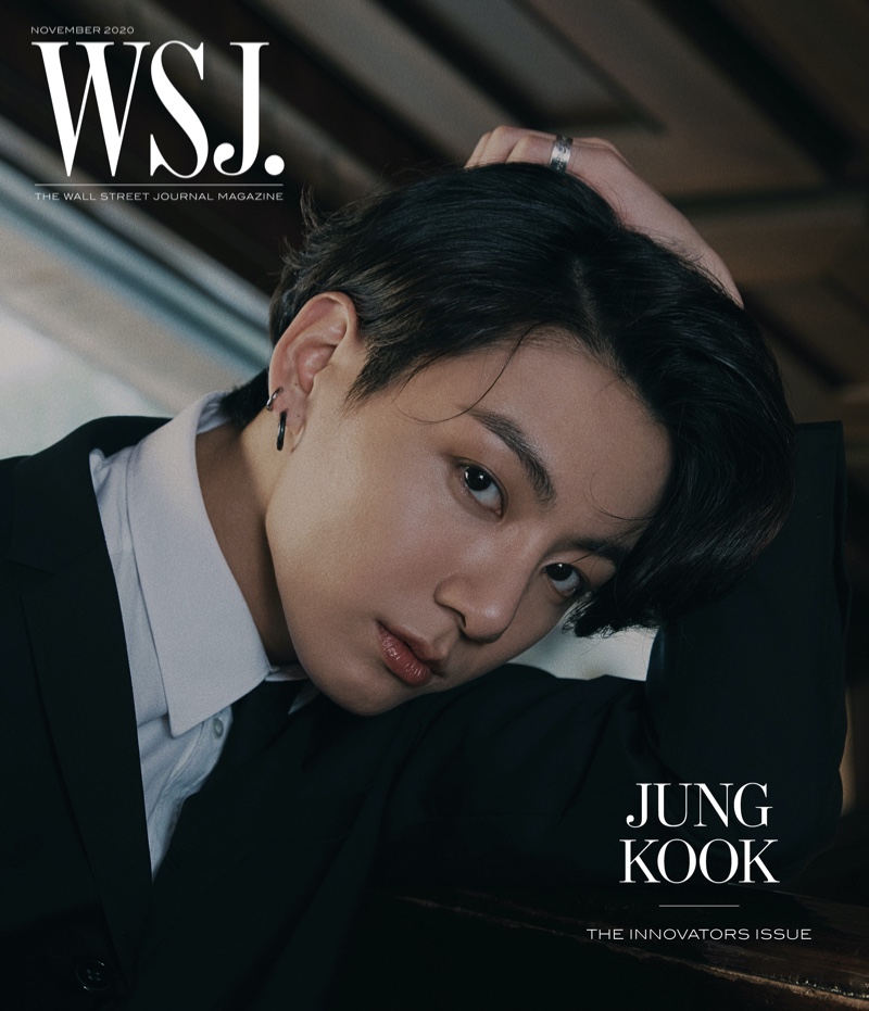 Jung Kook covers the 2020 Innovators issue of WSJ. magazine.