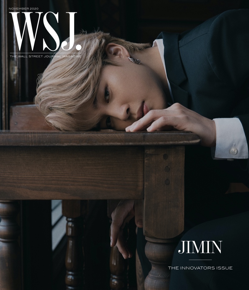 Jimin covers the 2020 Innovators issue of WSJ. magazine.