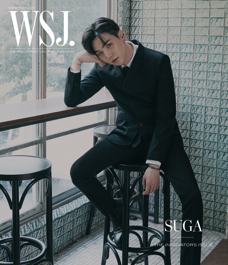 Suga covers the 2020 Innovators issue of WSJ. magazine.