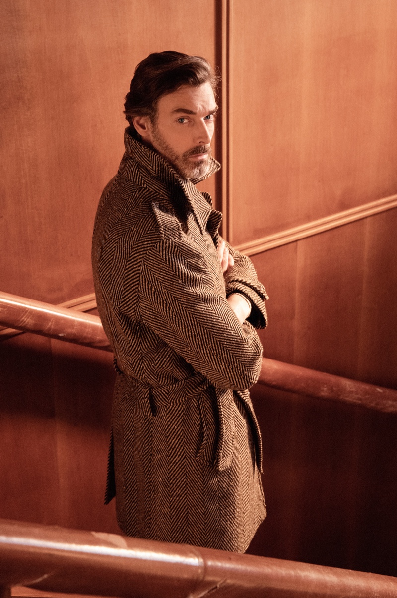 Besilent enlists Richard Biedul as the star of its fall-winter 2020 campaign.