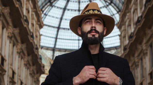 Borsalino Launches New Bogart Hat Simone Coriddi stars in the campaign for the Bogart by Borsalino Cut 5 hat.