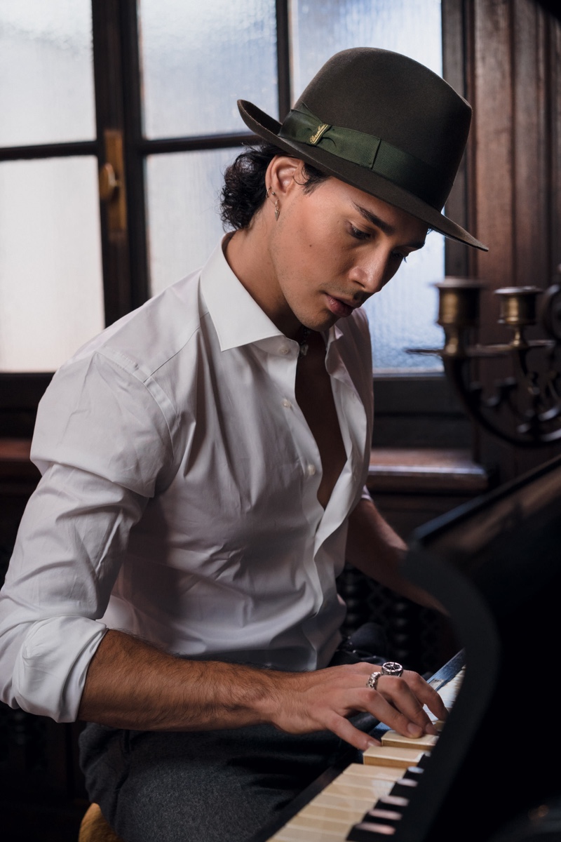 Borsalino enlists model Andrea Rodriguez Mianulli to star in its fall-winter 2020 campaign. » Borsalino Takes Us to Alessandria for Fall '20 Campaign Borsalino enlists model Andrea Rodriguez Mianulli to star in its fall-winter 2020 campaign.
