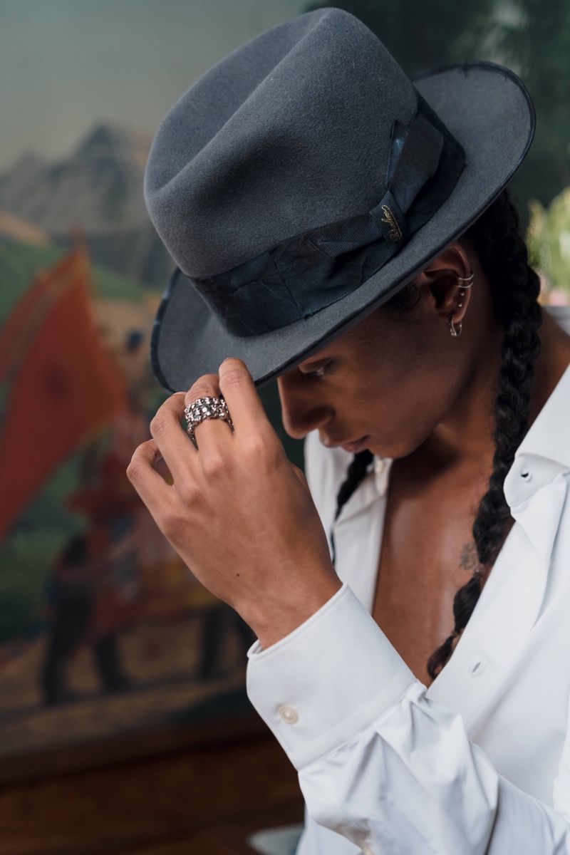Daniele Crostella fronts Borsalino's fall-winter 2020 campaign. » Borsalino Takes Us to Alessandria for Fall '20 Campaign Daniele Crostella fronts Borsalino's fall-winter 2020 campaign.
