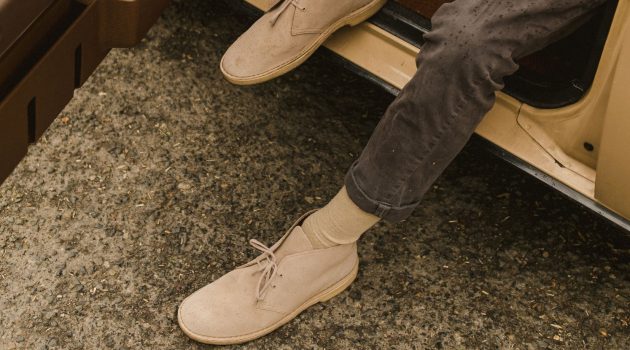 What Are Chukka Boots? Clarks Desert Boot in Sand Suede