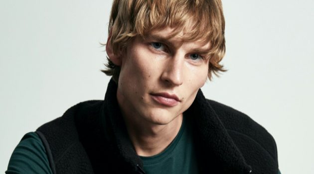 H&M Brings Warm Style with Heat Up Tech Thom Voorintholt sports a heat up tech vest from H&M.