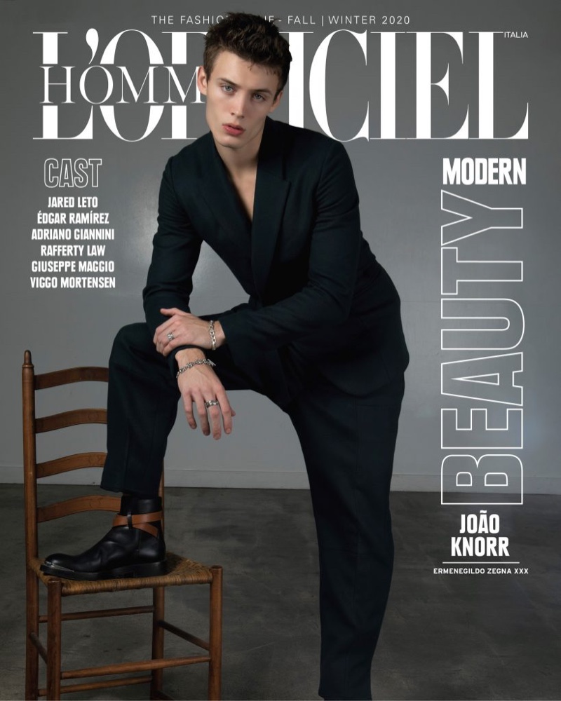 Joao Knorr 2020 LOfficiel Hommes Italia Fashion Editorial 001