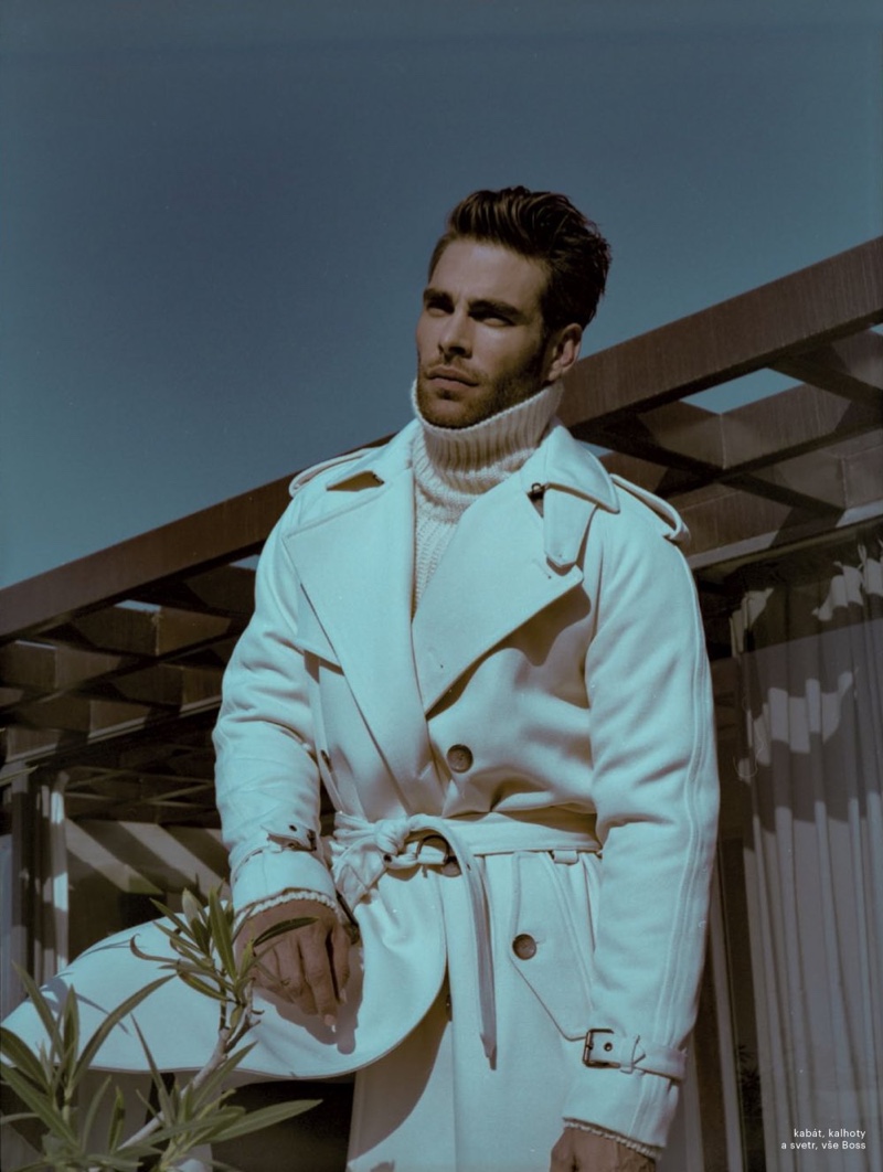 Jon Kortajarena graces the pages of Esquire Czech with a new cover photoshoot.