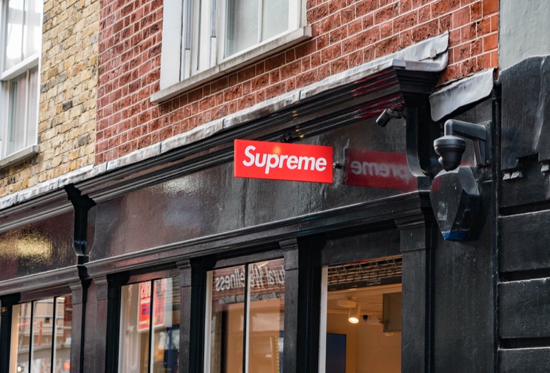 London Supreme Storefront Logo » Top 7 Fashion Brands In NYC London Supreme Storefront Logo