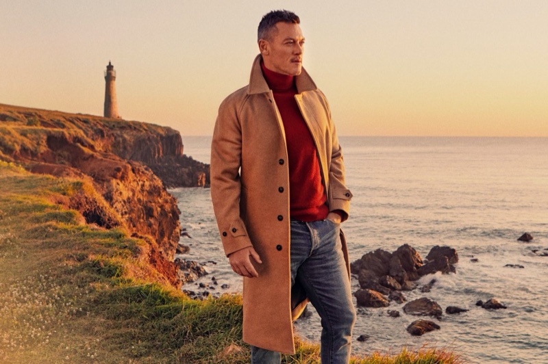 Luke Evans links up with Todd Snyder for a fall-winter 2020 outing.