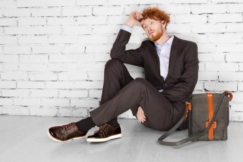 Back View of Man with Suit and Sneakers Looking Away and Walking Stock  Photo - Image of suit, sneakers: 247466540