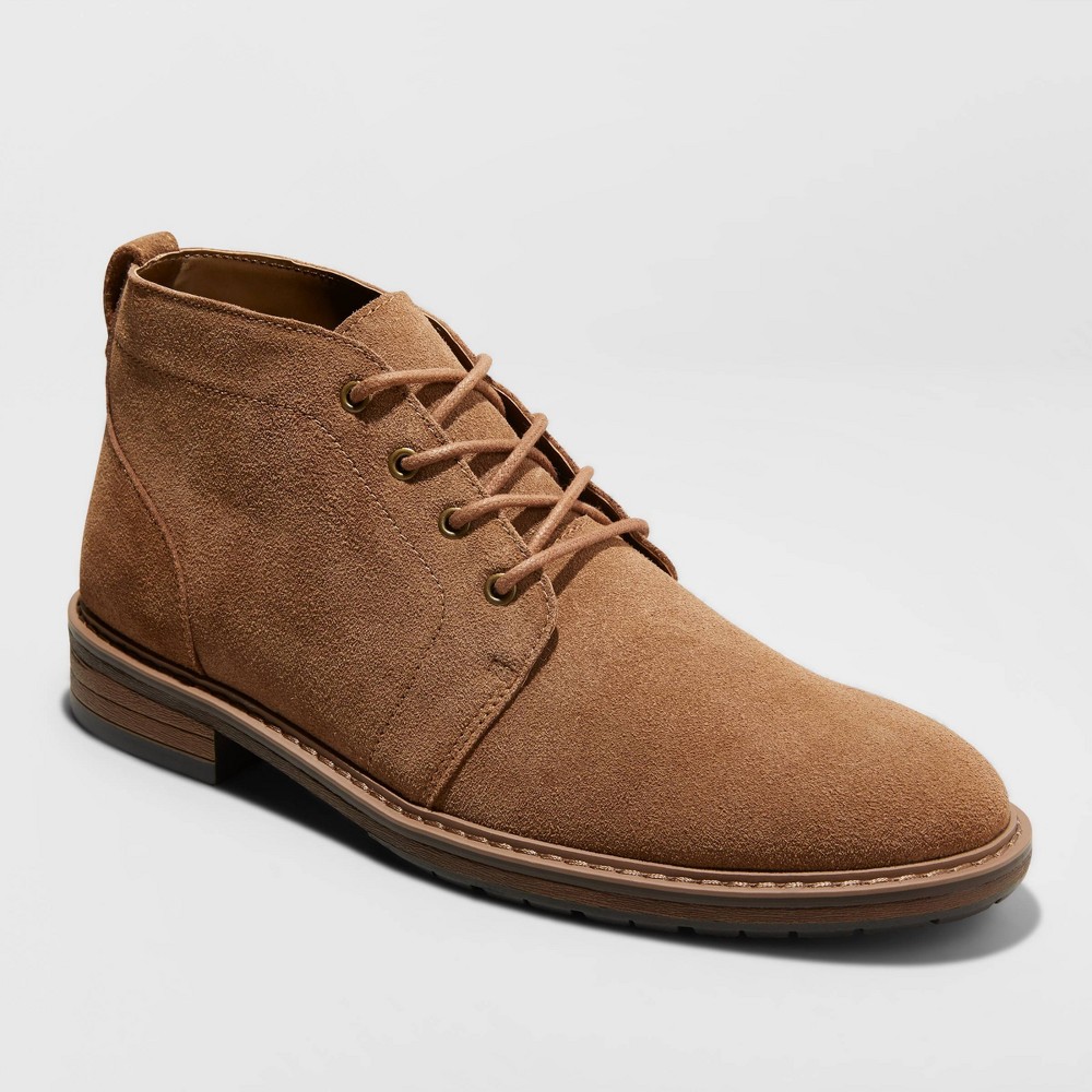 genuine leather chukka boots