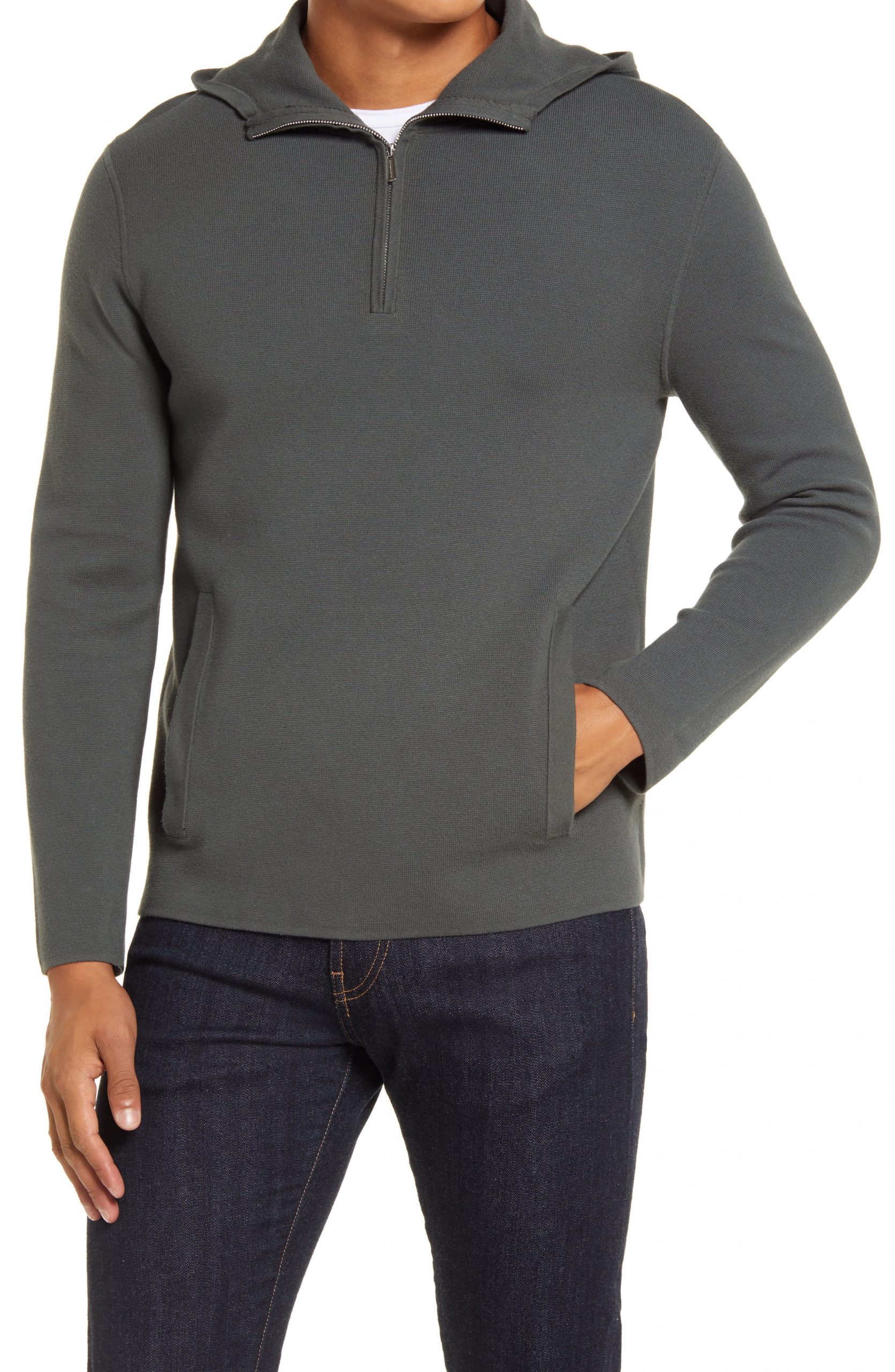 quarter zip hoodie