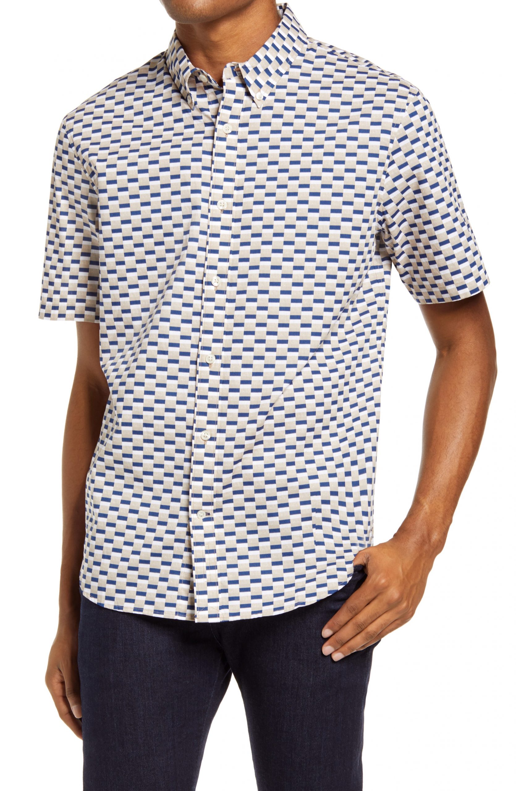 club monaco hawaiian shirt