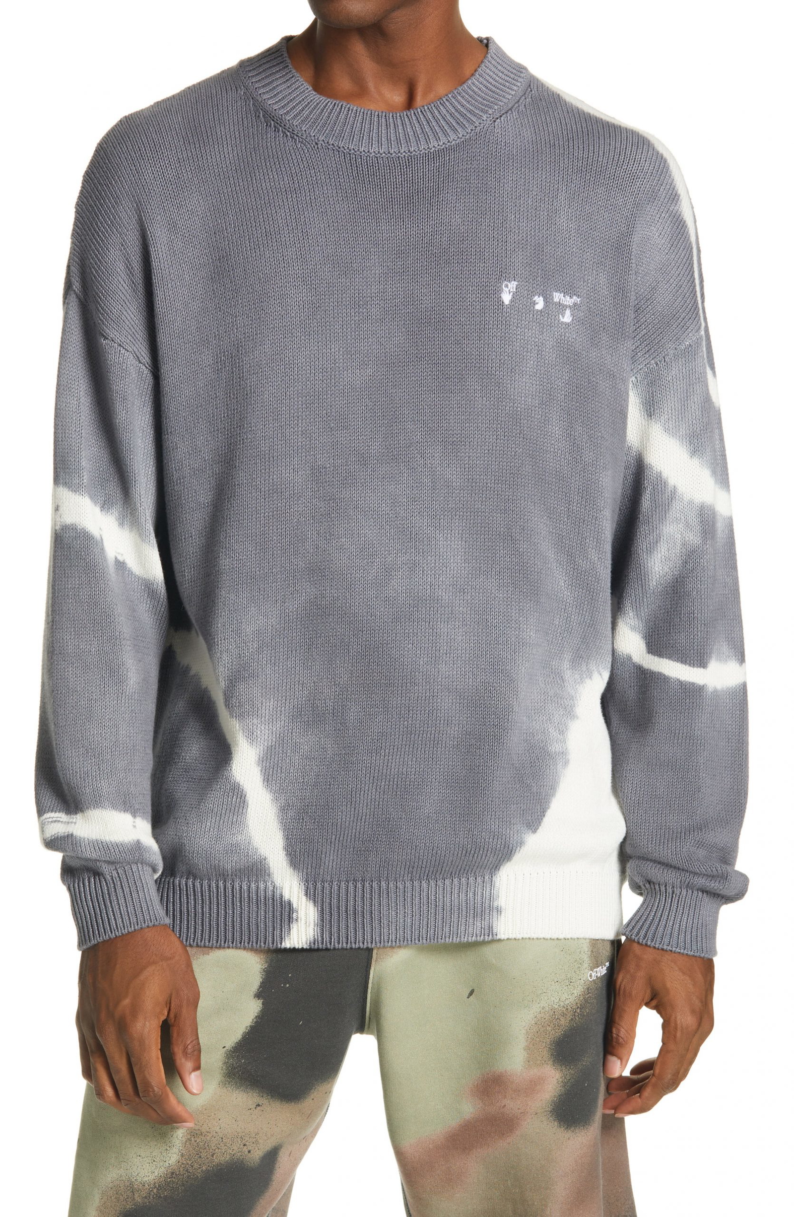 mens tie dye sweater