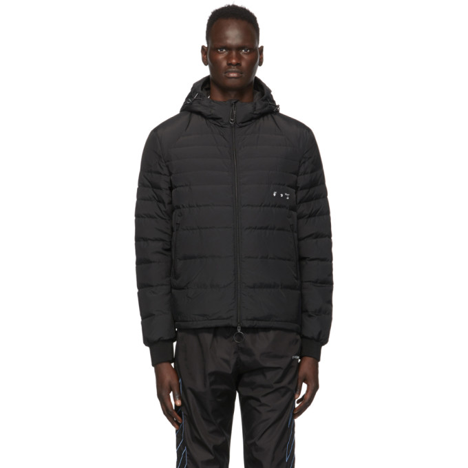 off white black puffer jacket