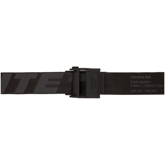 Off-White Black Industrial 2.0 Belt | The Fashionisto