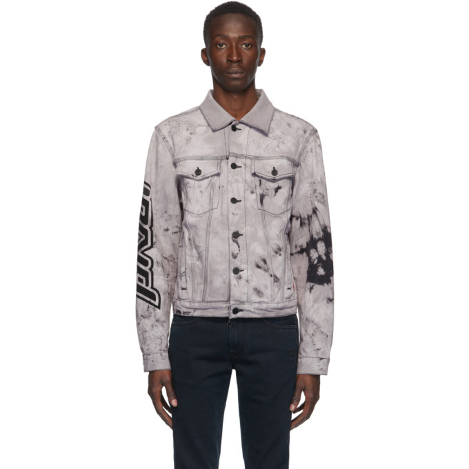 off white jacket pink