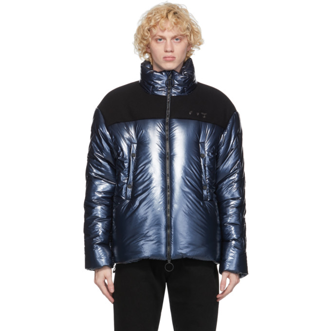 off white black puffer jacket